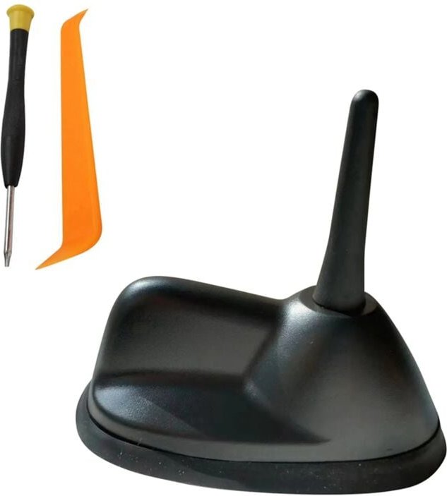 Große Dachantennenbasis mit kurzer Sportantenne für Mini R55 R56 65203456090