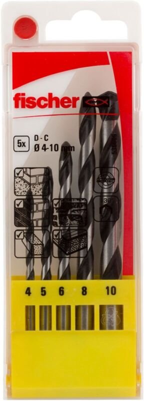 Betonbohrer d-c Set 4-10mm p (5) - Fischer