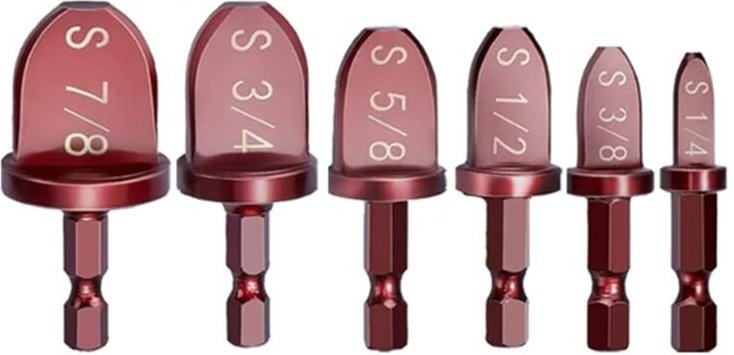 HVAC-Reparaturwerkzeuge, Klimaanlagen-Kupferrohr-Expander-Stauchwerkzeug, 1/4--Sechskantgriff-Kupferrohr-BöRdelwerkzeug