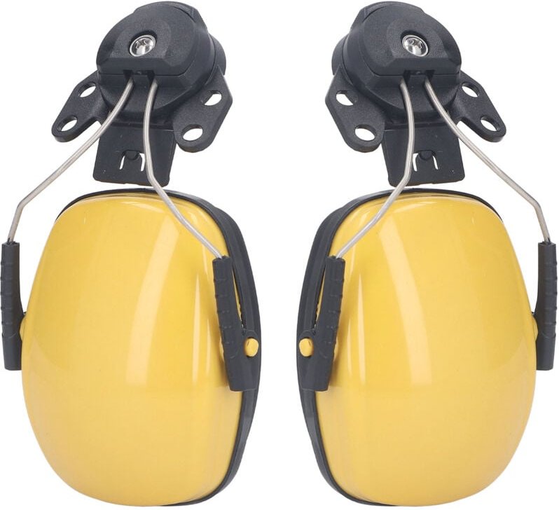 Zoternen 1 Paar Gehörschutz für Sicherheitshelme, Lärmschutzhelm, Schutzhelm-Ohrenschützer für die Baustelle