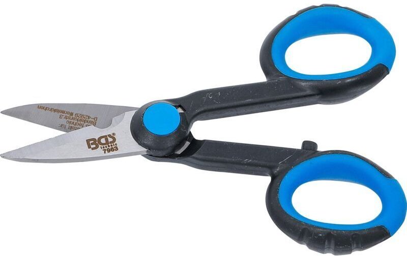 BGS Technic 145 mm Elektrikerschere aus Edelstahl