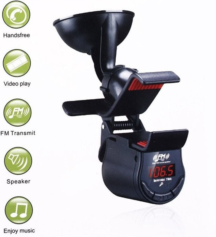 Trade Shop Traesio - Trade Shop - unterstützung von car vivavoce trasmitore fm universale altoparlante display -