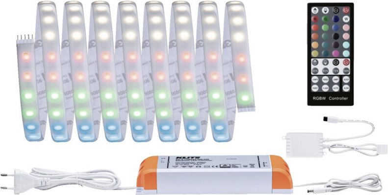 Paulmann 70529 LED-Streifen-Basisset 230 V 3 m Warmweiß, RGBW 1 Set