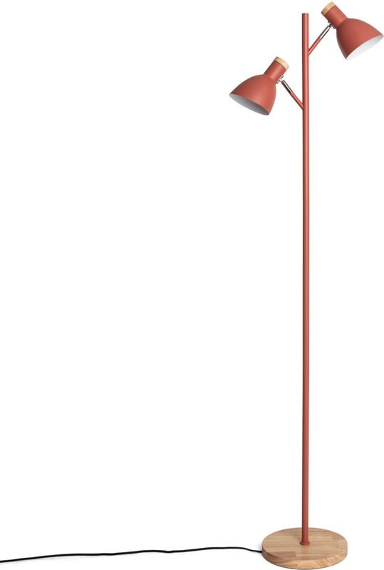 Stehlampe Metall Luxo Terrakotta