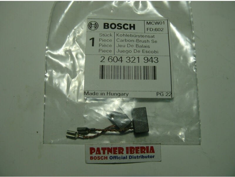 Original-Ersatzteil Bosch 2604321943 Kohlebürstensatz