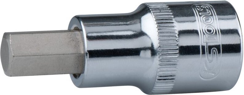 1/2" CHROMEplus Bit-Stecknuss Innensechskant, kurz, 19mm