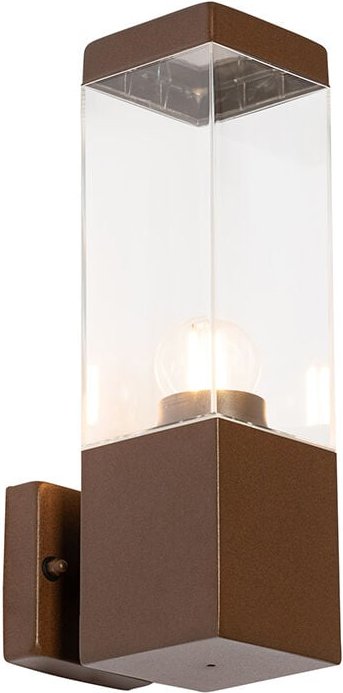 Moderne Außenwandleuchte Rostbraun - Malios