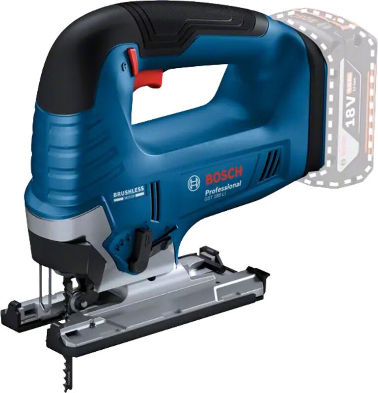 Bosch - Werkzeug - Akku-Stichsäge, 18V, ohne Akku und Ladegerät 06015B3021