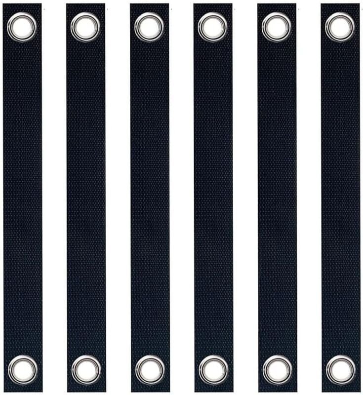 Lot de 6 sangles pour arbre avec œillets pour tuteur de 39,9 cm - Lntyq