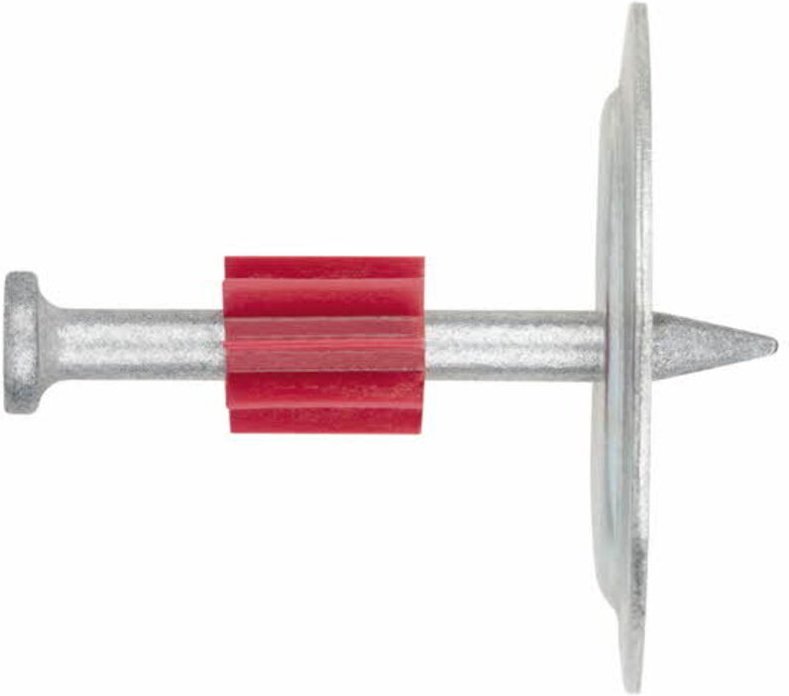 Rillenstifte mit Metallring 36mm für Pistole FP08 3,8 x 51 – Packung mit 100