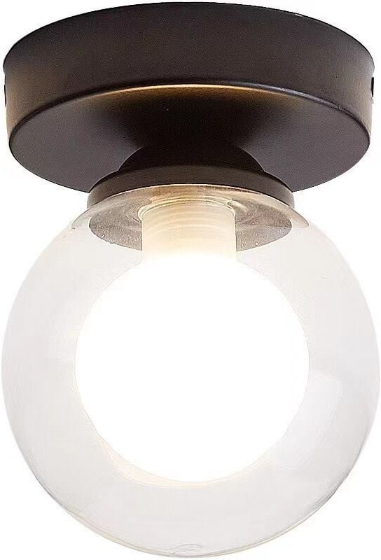 Wandleuchte innen schwarz perla 40088