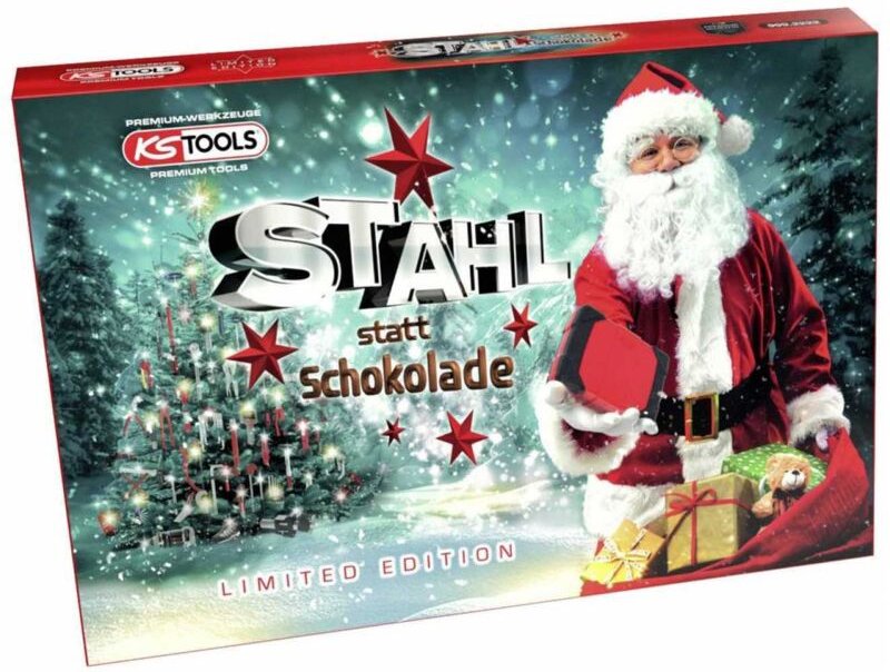 KS Tools Adventskalender 1/4" Torsions Bitsatz 42-tlg.