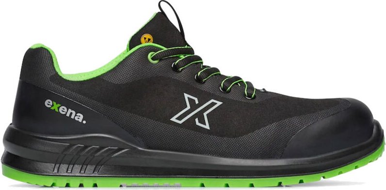 Exena Natrix ESD FO S S3 SR Sicherheitsschuhe - 43 EU - Schwarze