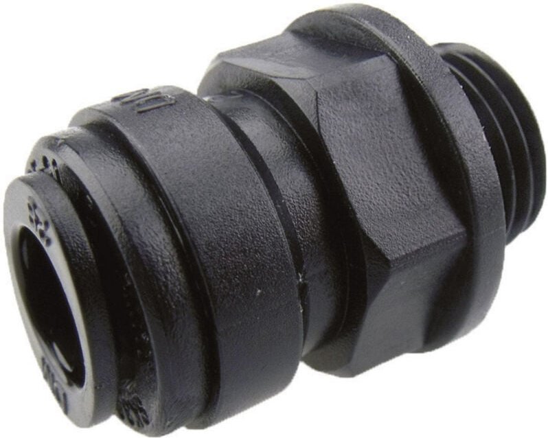 Gerade-Verbinder AMCB1004M Außengewinde: 1/4' Rohr-Ø: 10 mm 1 St. - Dm-fit