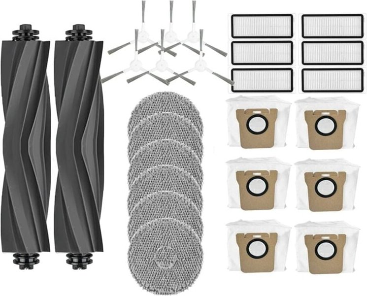 Für L20 Ultra/X20 Pro Hauptseitenbürste HEPA-Filter Staubbeutel