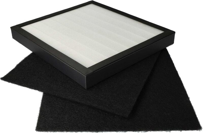 Filter-Set kompatibel mit Dirt Devil Pureza AC150 Luftreiniger - HEPA-Filter, Aktivkohlefilter - Vhbw