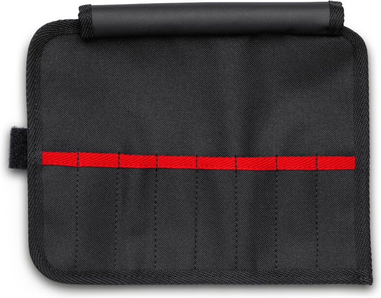 Knipex - 00 19 92 V02 le Werkzeug-Rolltasche für Pinzetten 7 Fächer 30 mm