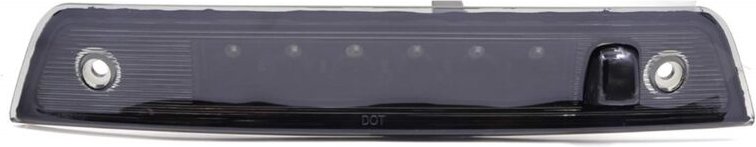 Tlily - FüR Grand Wk 2005-2010, Hochmontiertes Hinteres Bremslicht, led, 3. Drittes ZubehöR (Rauchfarbenes Glas)