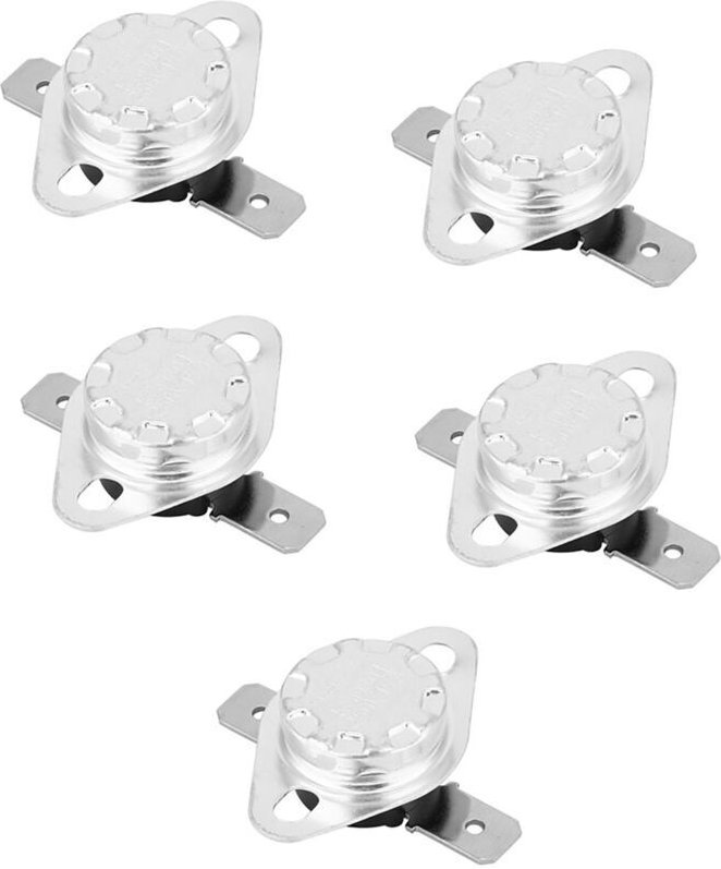 KSD301 Thermostatschalter 250 V 15 A, 5 Stück, normalerweise geschlossen, Temperaturregelung