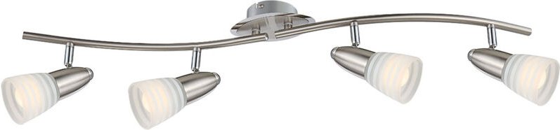 Spot - Caleb - chrome - metall - aufbauleuchte - E14LED - Globo