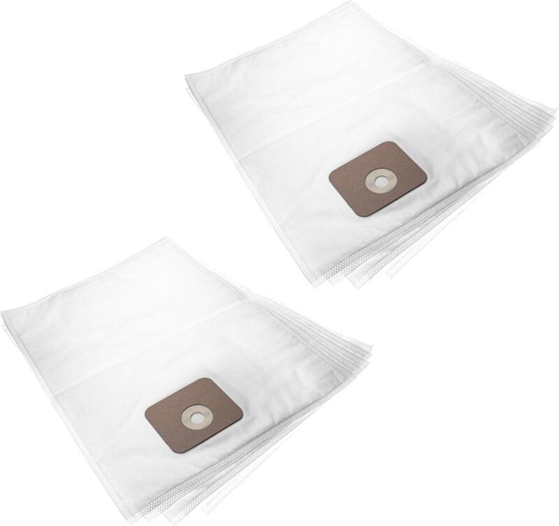 10x Staubsaugerbeutel Ersatz für Nilfisk 107402336 für Staubsauger - Mikrovlies, Weiß - Vhbw