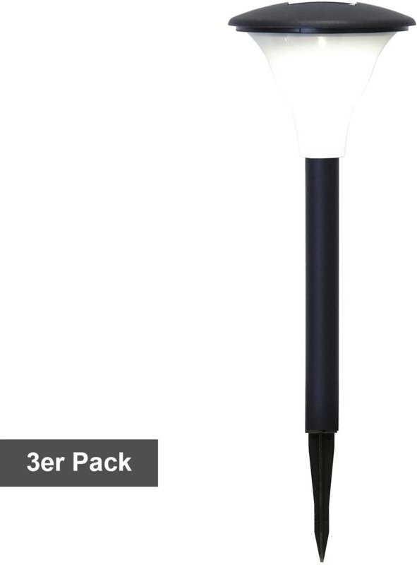 Thumbnail - Best Season Solar-Pathlights, 3er Set, LED warmweiß
