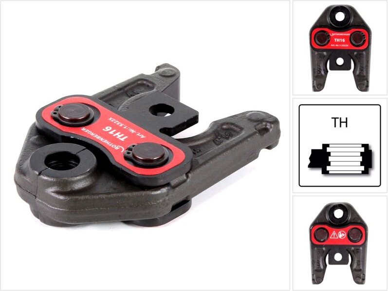 Pressbacke Presszange Standard TH16 ( 015322X ) für romax 4000 / Akku Press acc etc - Rothenberger