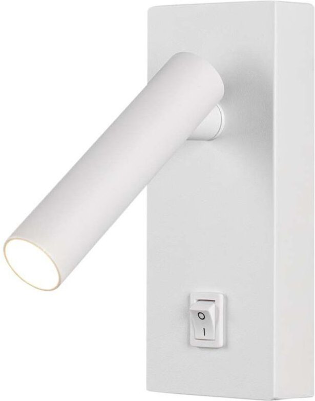 2 w verstellbare LED-Leseleuchte mit Ein-/Ausschalter, Weiß, Warmweiß - V-tac