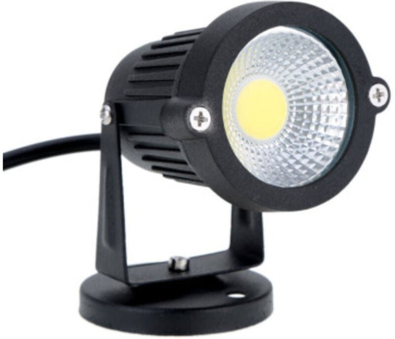 Hochvolt Flutlicht 5w LED Warmweiß Verstellbar Garten Flutlicht Aussenbeleuchtung Garten Terrasse