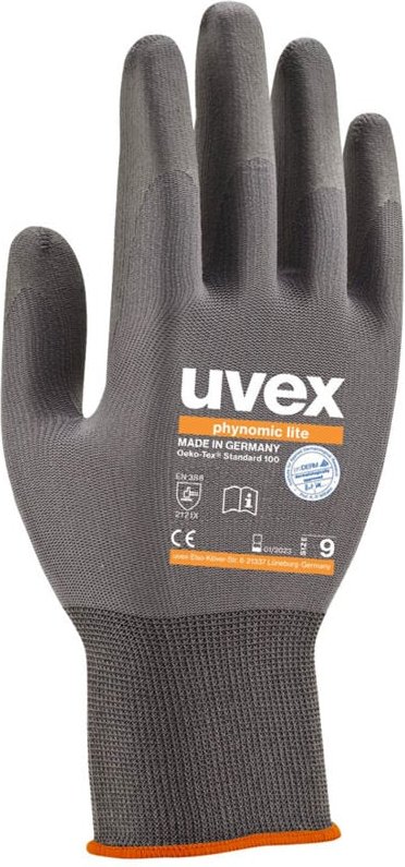 Guanti da lavoro Uvex Phynomic Lite 60040-9 - Grau -