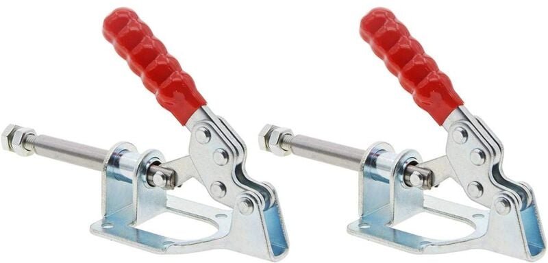 Thumbnail - 2-teilige Kniehebelklemme GH-302-F, Verriegelungshalte-Push-Pull-Aktion, Handwerkzeug, Kapazität, Klemm-Zug-Werkstücksch...