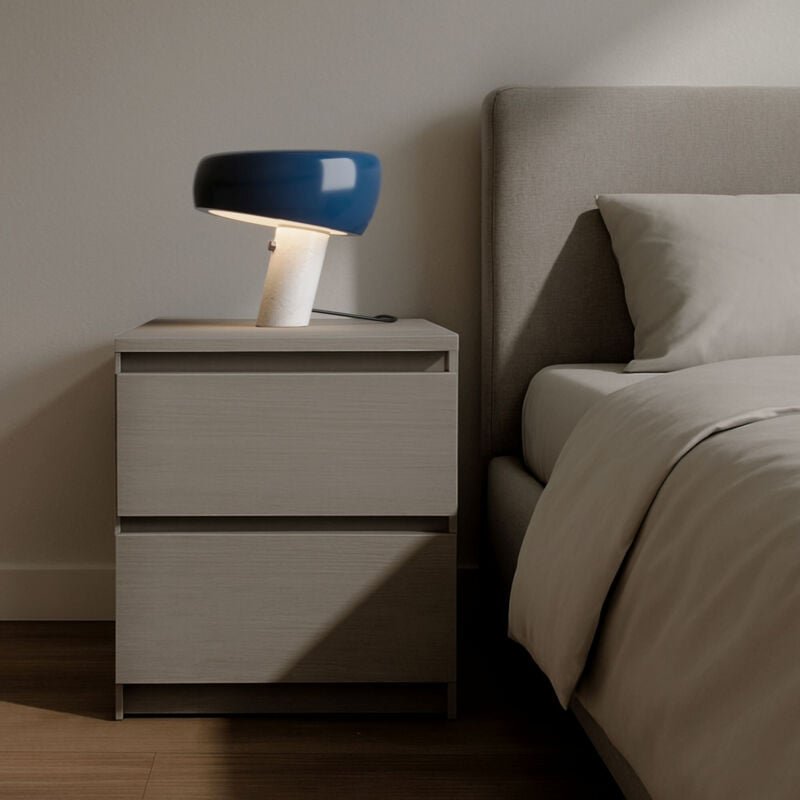 Tischlampe „Flick“ - Metall und Marmor - E27