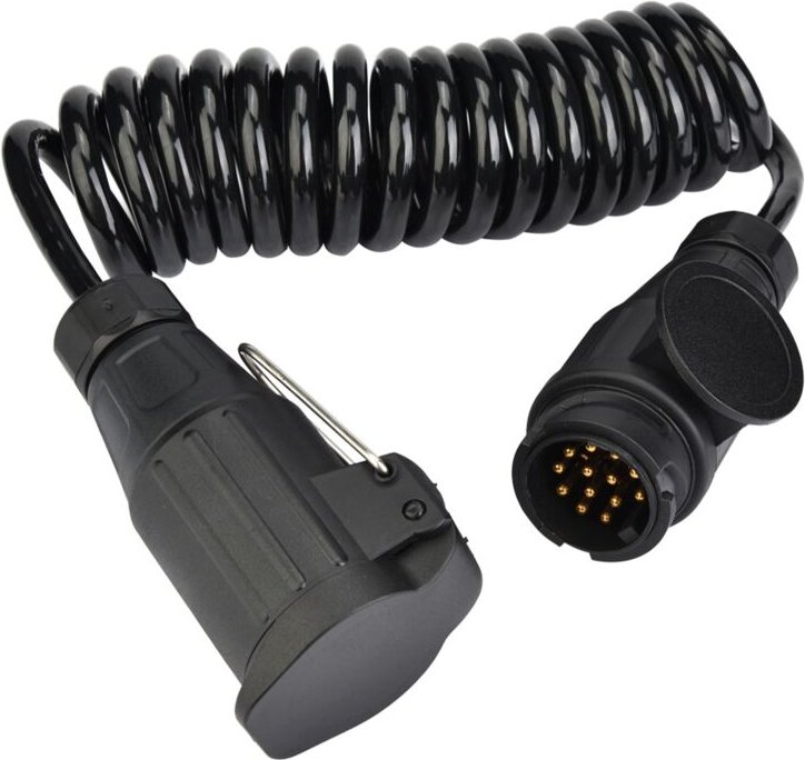 ZDETGU 13-poliger Federkabelstecker-Adapter für Wohnwagen und Anhänger.