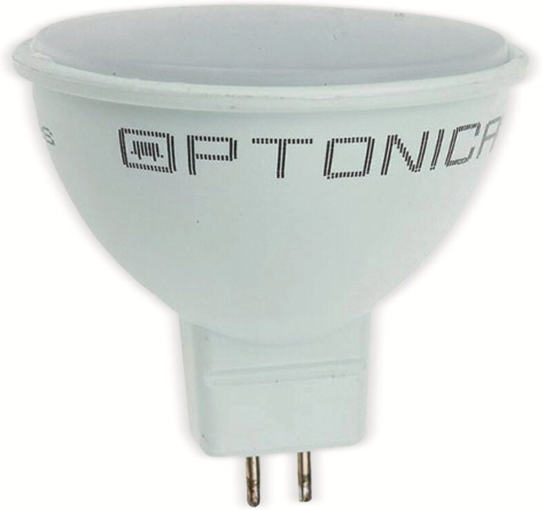 LED-Lampe 1195, GU5,3, MR16, eek f, 7 w, 560 lm, 4500 k - Optonica