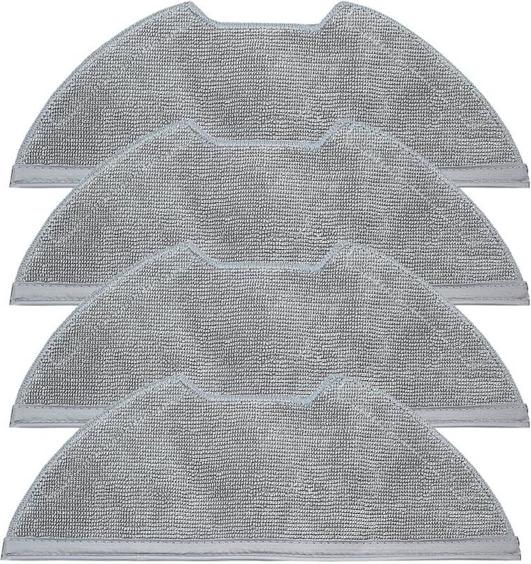 Ersatz-Reinigungstücher für Eureka NERE10s E10S E20 Plus, Obode A8 A8 Plus, Midea M9 Saugroboter – Weiche Mikrofasertüch...