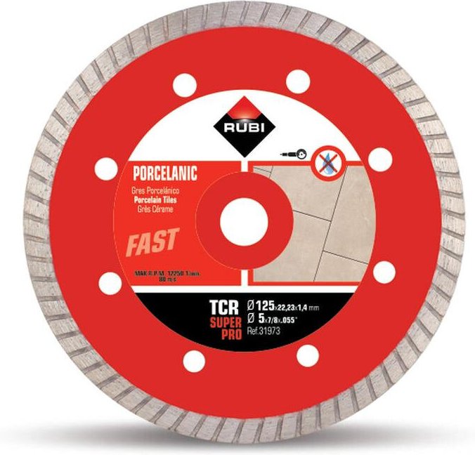 Rubi - Diamantscheibe tcr 125 superpro r31973