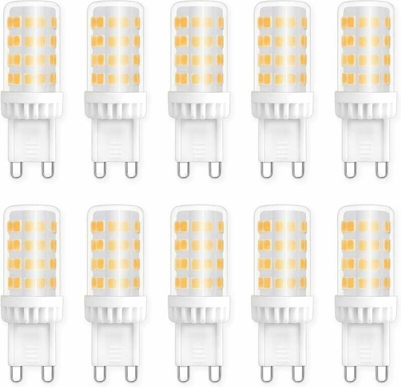 G9 LED-Lampen 5 W, entspricht 40 W 50 W Halogenlicht, 450 lm, Neutralweiß 4000 K, AC 220 V, Standard-G9-Sockel, energies...