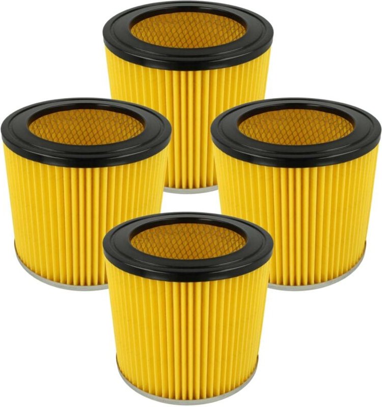 4x Ersatz-Filter Ersatz für Scheppach 75100701 für Absauganlage für Holzbearbeitungsmaschine - Vhbw