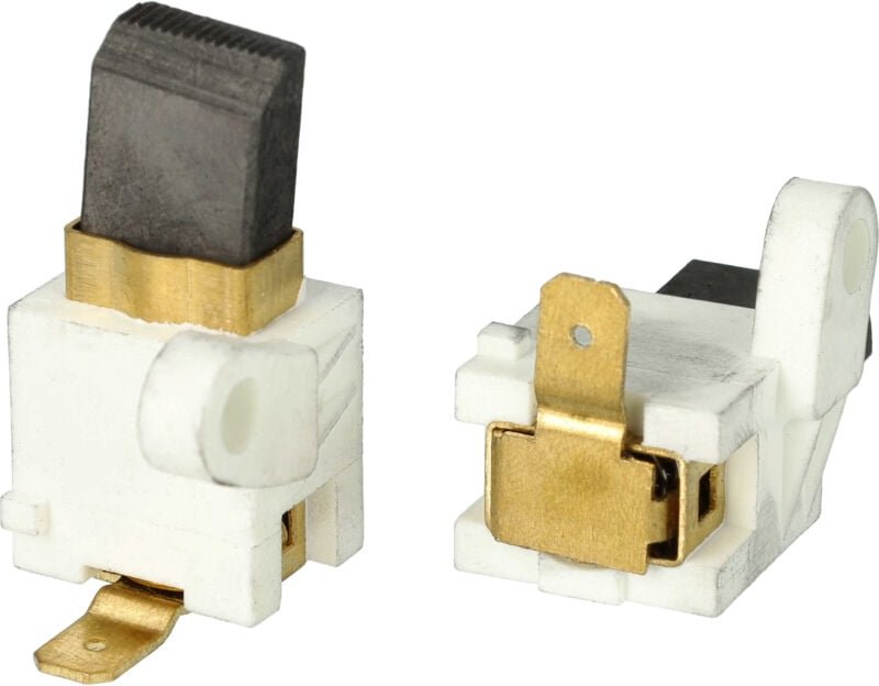 Vhbw - 2x Kohlebürste 17,5 x 12,9 x 6,9 mm kompatibel mit Stihl E220C, mse 220, mse 220C, E20C, e 20, e 220 Motorsäge