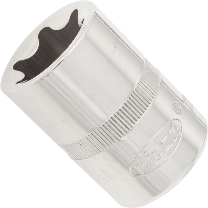 T Steckschlüsseleinsatz ∙ V2592N ∙ 1/2 Zoll (12,5 mm) Vierkant hohl ∙ Außen torx® Profil ∙ sw E24