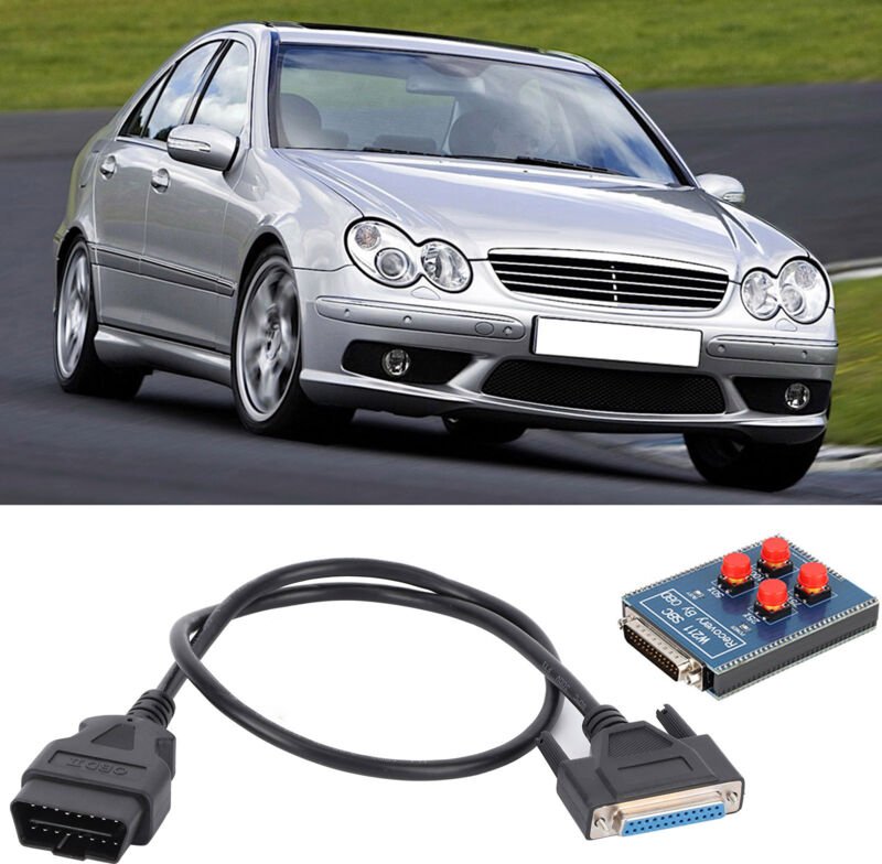 Fahrzeugdiagnosegerät, Reset-Tool, Bremsenreparaturgerät geeignet für Mercedes-Benz W211 R230