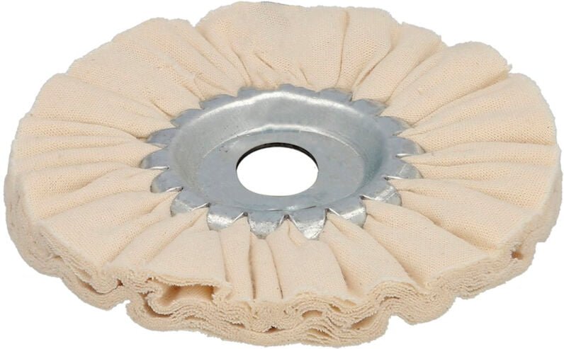 Tuchpolierscheibe für Schleifmaschine/Schleifmaschine Ø 150 mm.