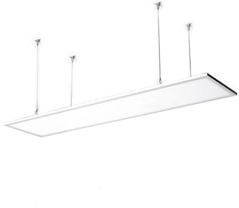 Efectoled - LED-Panel 120x30 cm 40W 4000lm lifud + Aufhängeset 3000K lifud Individuell Warmweiß