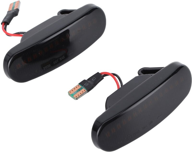 KIMISS Panda 169 Grande Punto 199 Seitenleuchten mit getönten Gläsern, Ersatzblinker, perfekt für individuelle Fahrzeugm...