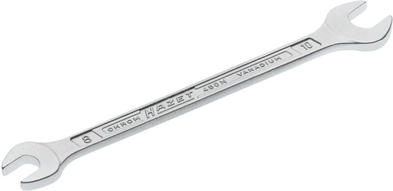 Doppel-Maulschlüssel 450N-8X10 ∙ Außen Sechskant Profil ∙ sw 8 x 10 mm