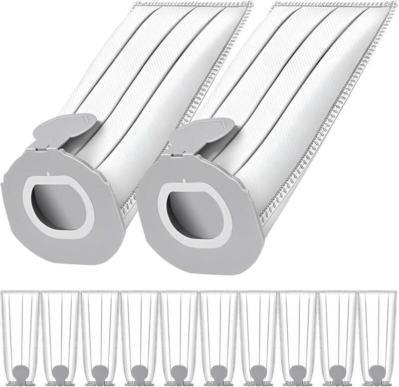 12 Staubsaugerbeutel für Vorwerk Folletto VK7 FP7, Filtertüten für Vorwerk VK7 FP7 Staubsauger, Staubsauger Ersatz