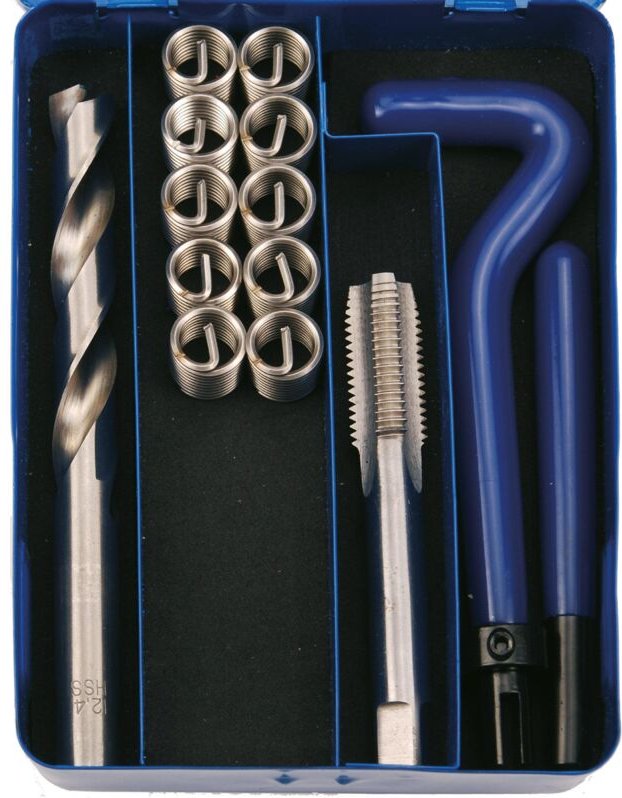 Gewinde-Reparatursatz M12 x 1,25 14-tlg.