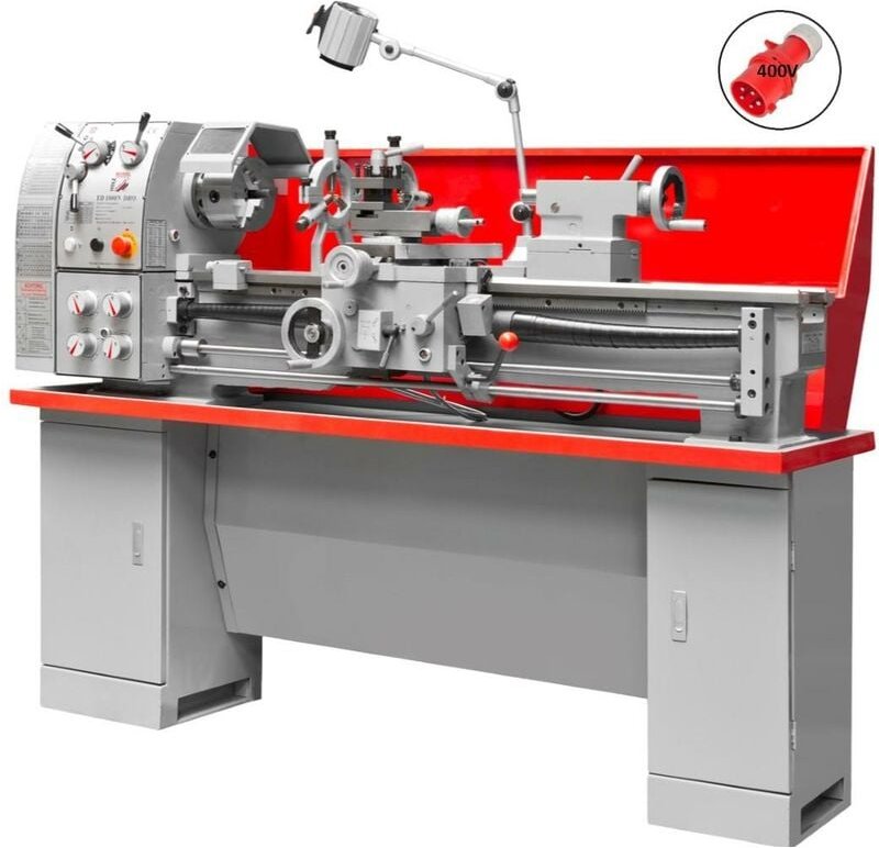 Holzmann - metalldrehbank drehmaschine variable geschwindigkeit 400V ED1000N