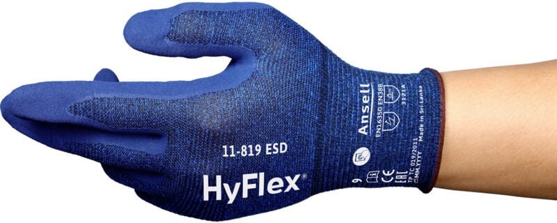 HyFlex 11819080 Arbeitshandschuh Größe (Handschuhe): 8 en 21420:2020 1 Paar - Ansell