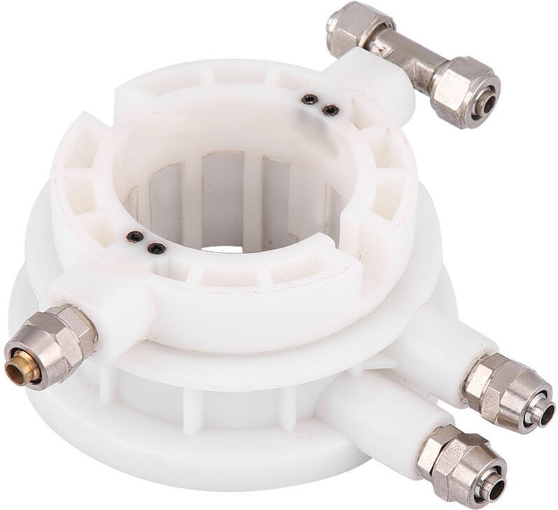 Vtizikl Vanne d'Air Rotative, Changeur de Pneu Partie Coupleur Rotatif Couplage Valve de Contrôle d'Air 49mm Outils de R...